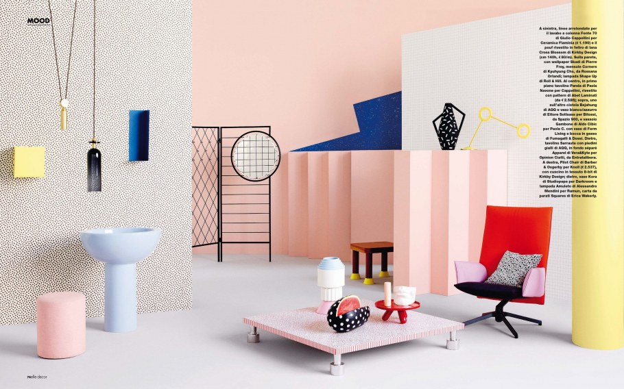 Стиль Мемфис в 80-х