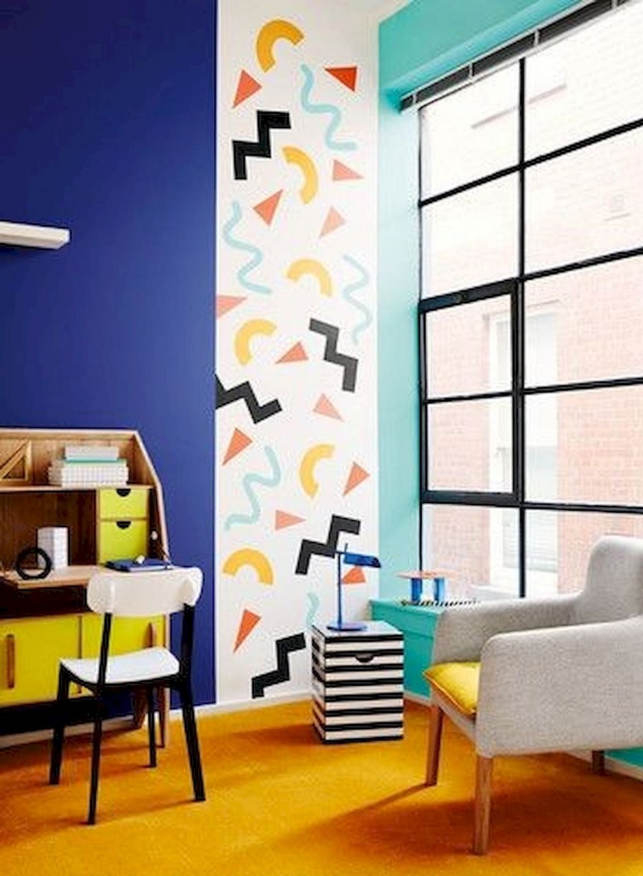 Нео Мемфис в интерьере