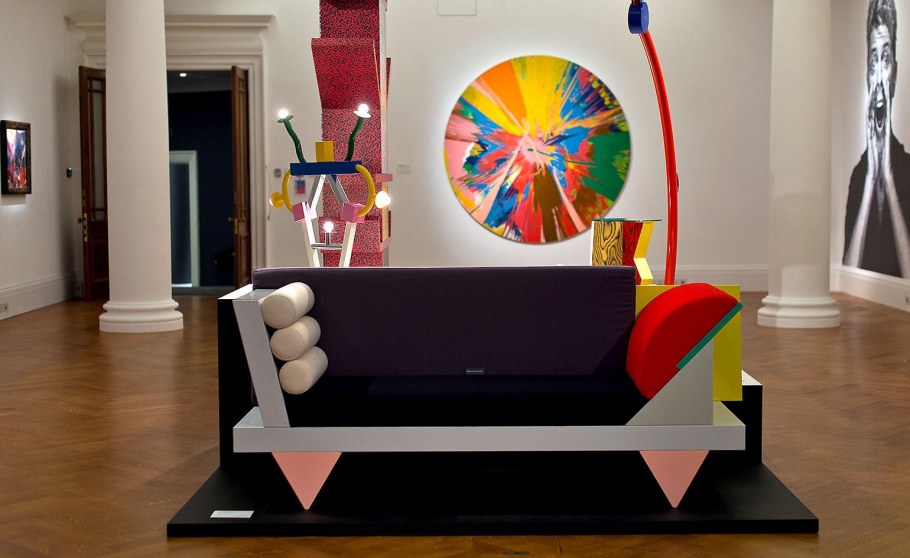 Комната в стиле Мемфис