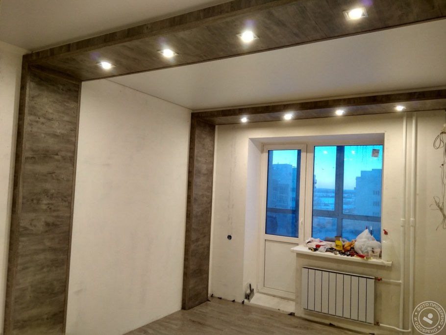 Отделка короба