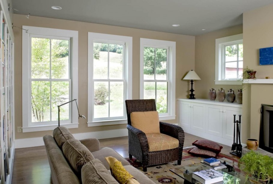 Окно в интерьере