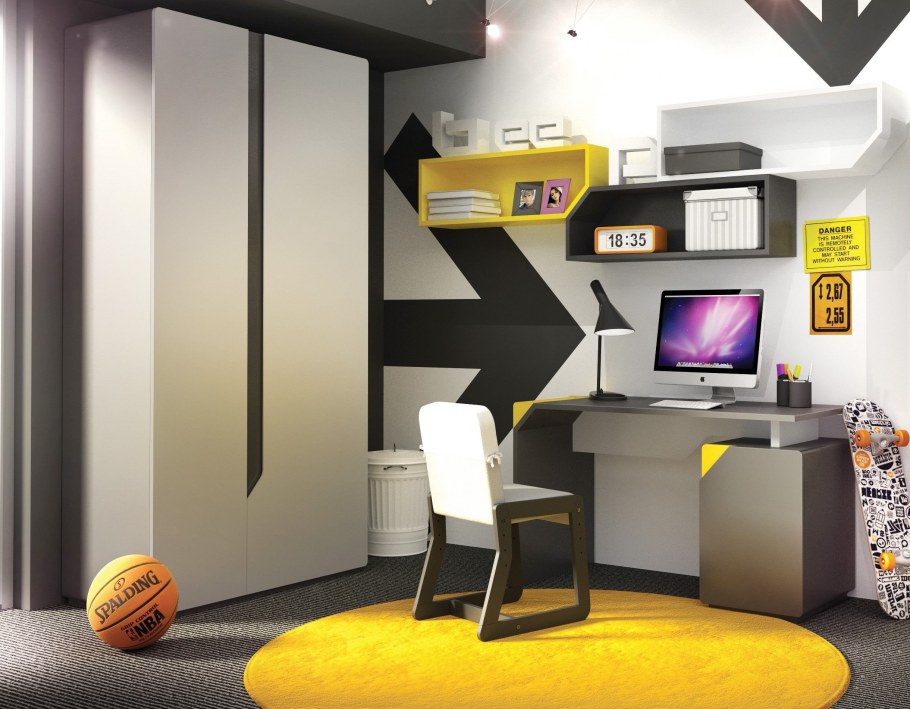 Проект комнаты для подростка мальчика