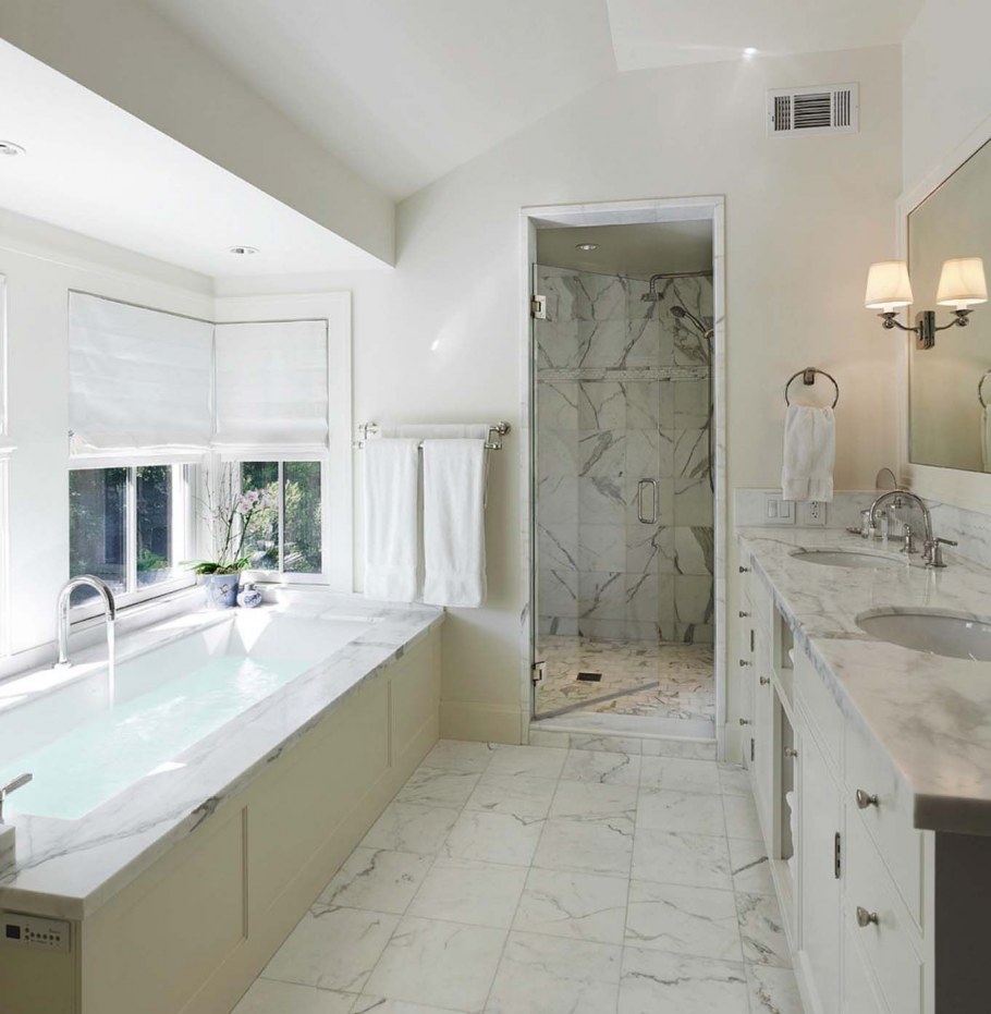 Ванная комната мрамор