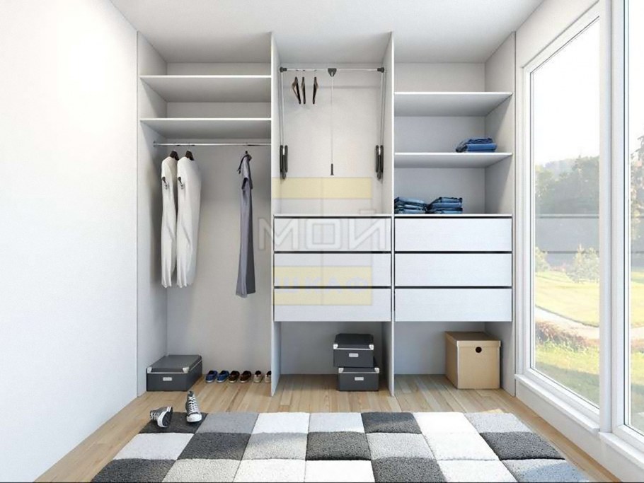 Гардеробная 2.5 кв.м икеа