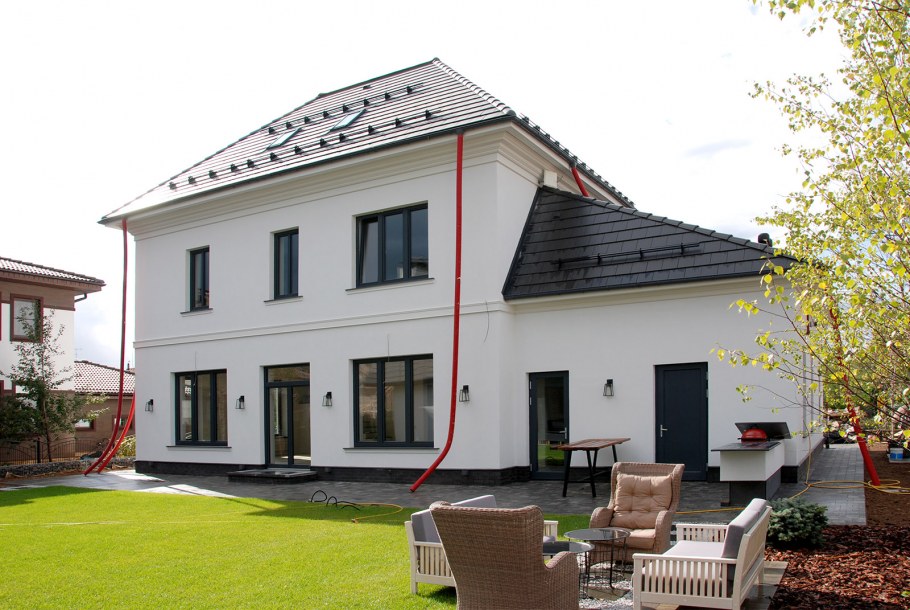 Штукатурные фасады домов