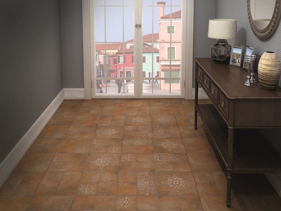 Керамогранит Kerama Marazzi каменный остров коричневый 30х30