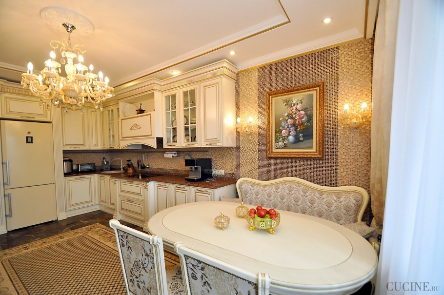 Трехкомнатная квартира в классическом стиле