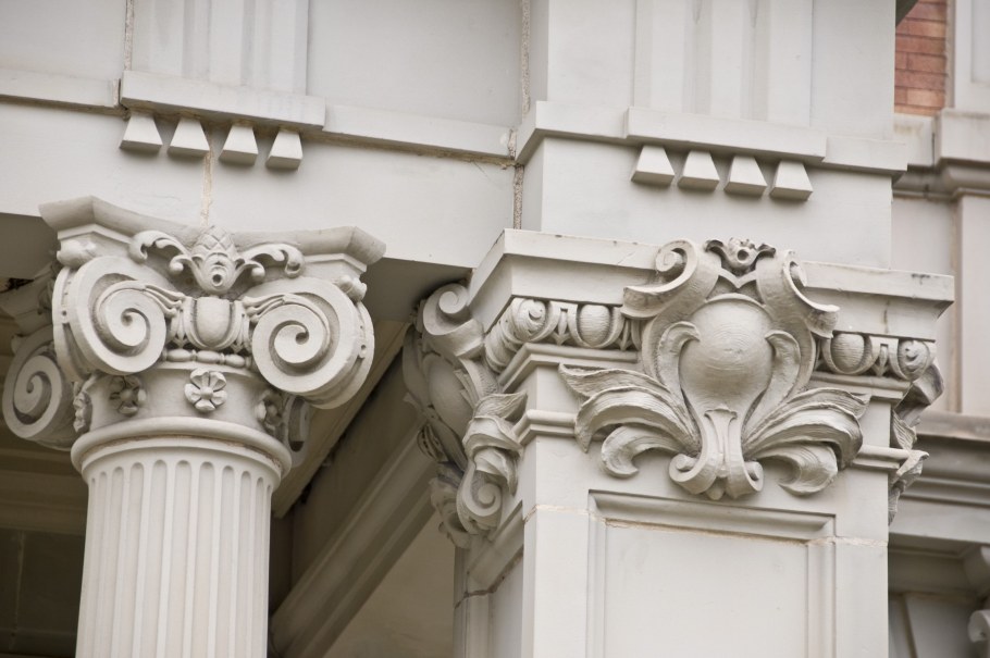 Кессонный потолок древняя Греция