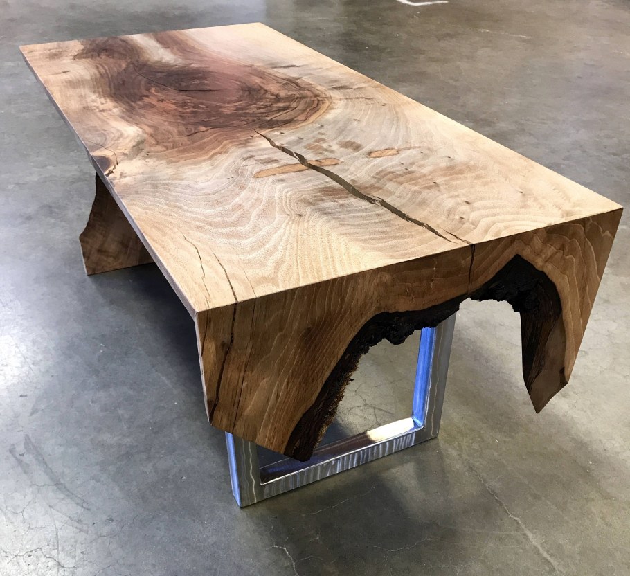 Столы из слэбов со стульями