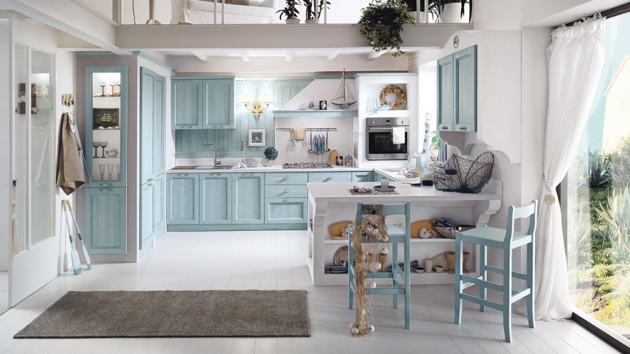 Потолок в средиземноморском стиле