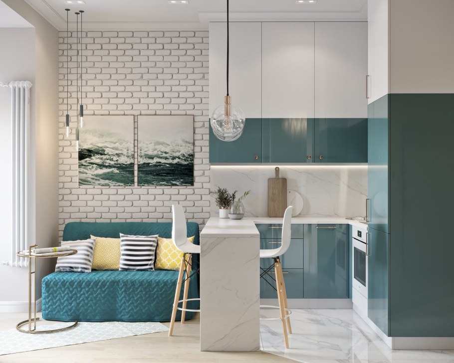 Кухня 10 кв метров в стиле Прованс