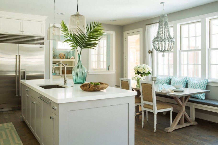 Кухня в пляжном стиле