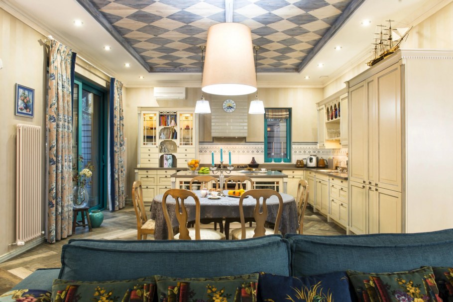 Хрущевка в средиземноморском стиле