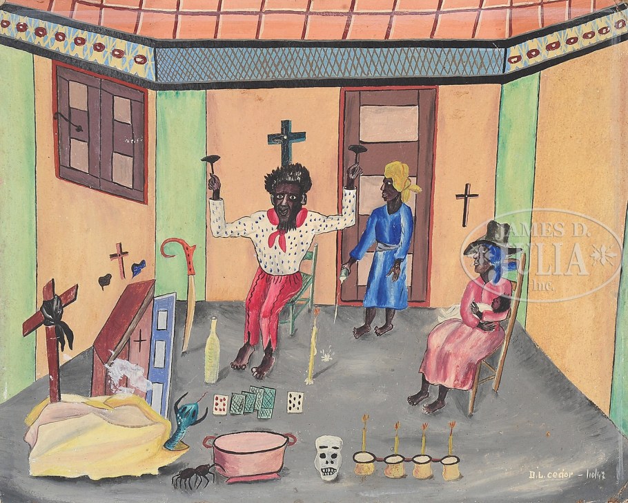 Бенин статуей