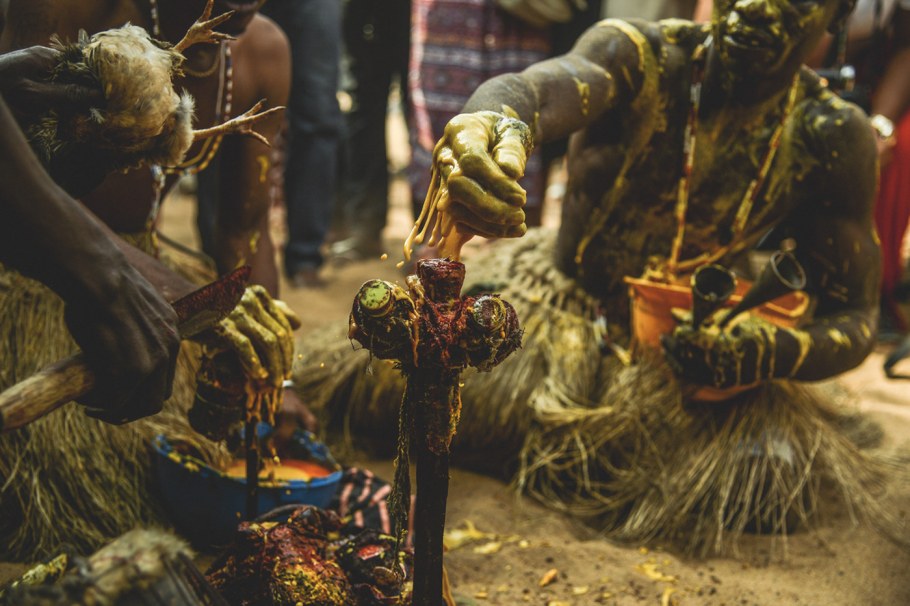 Ритуальные африканские куклы