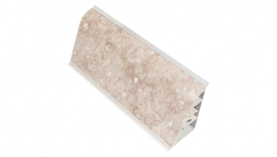 Плинтус для столешниц "Lino Bianco" 3м lb-37-467 Korner