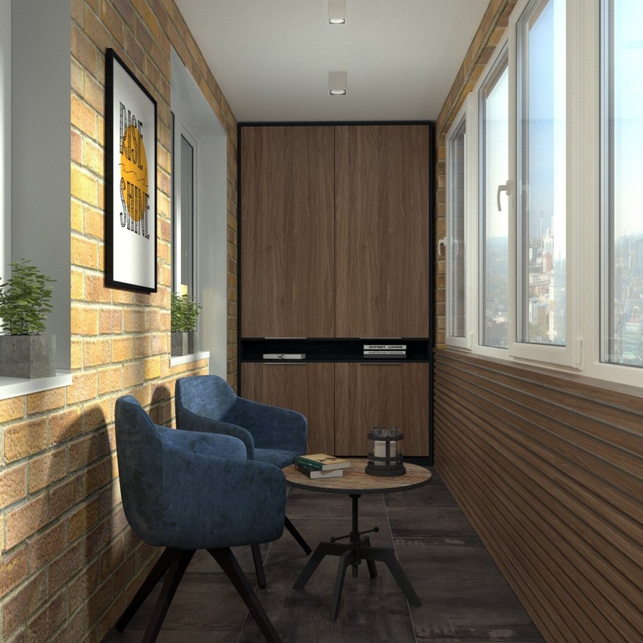 Облицовочный камень для лоджии