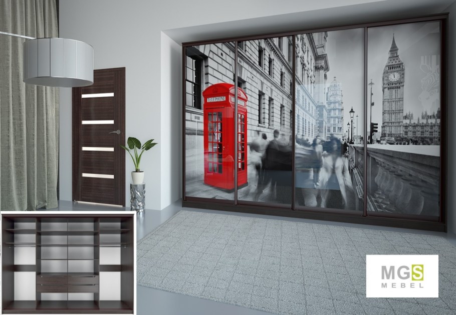 Прихожая в городском стиле