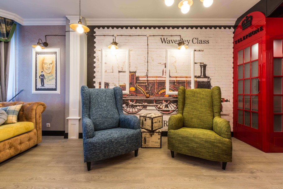 Прихожая лофт Индастриал