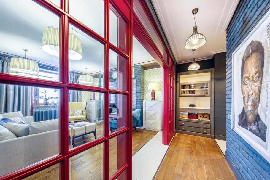 Прихожая в стиле Фьюжн