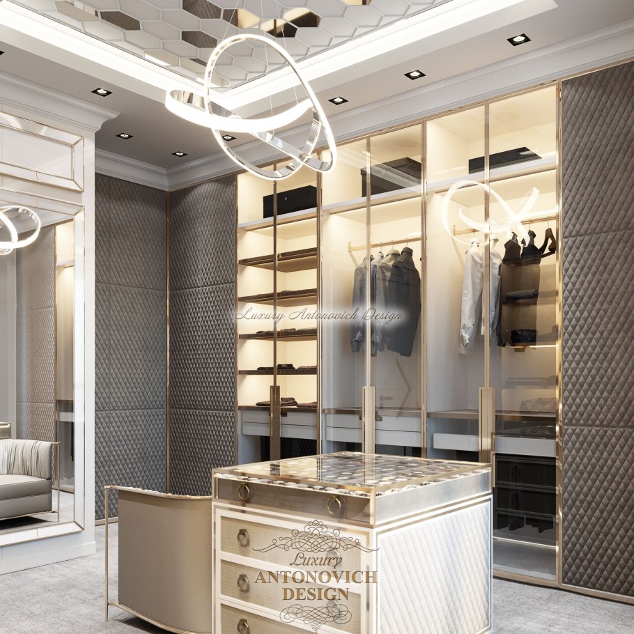 Гардероб в стиле ар деко