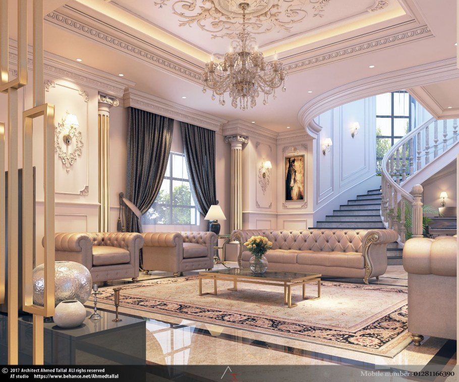 Гостиная в особняке