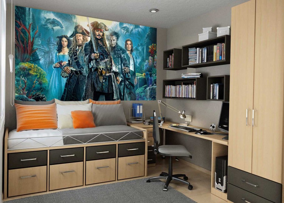 Фотообои в комнату подростка