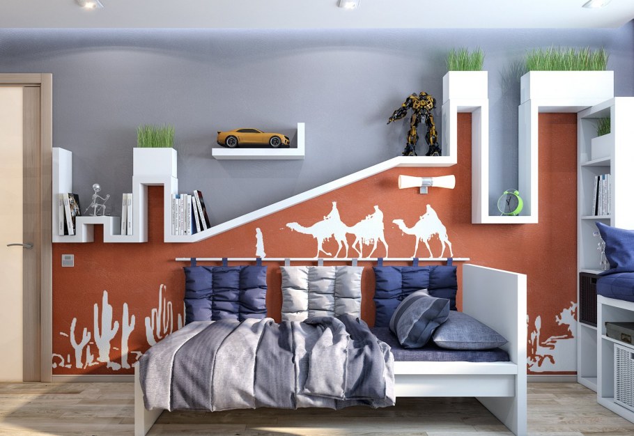 Детская кровать Сканди