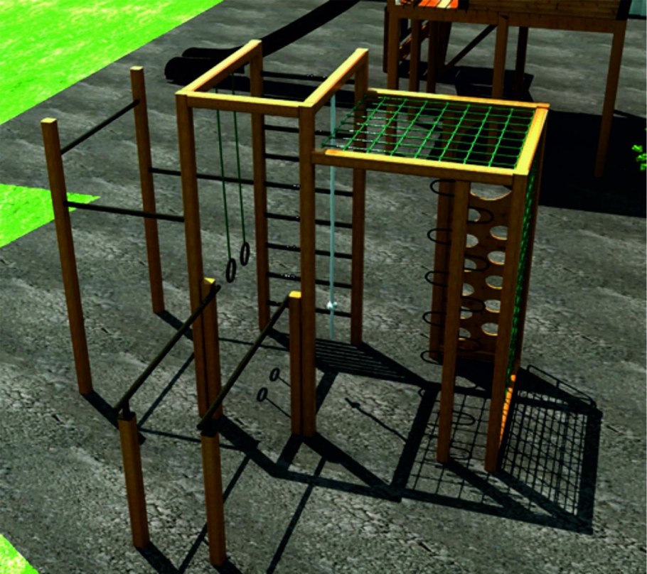 Спортивная площадка для дачи