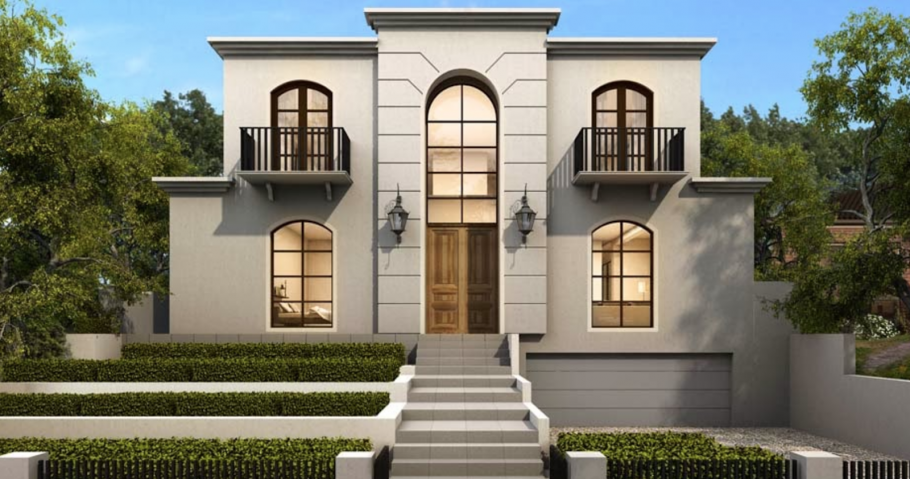 Дом в стиле Модерн классика