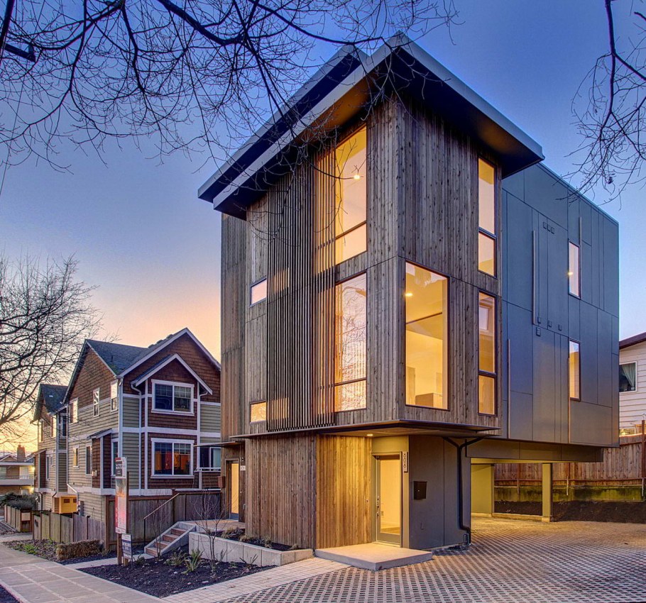 Скандинавская малоэтажная архитектура