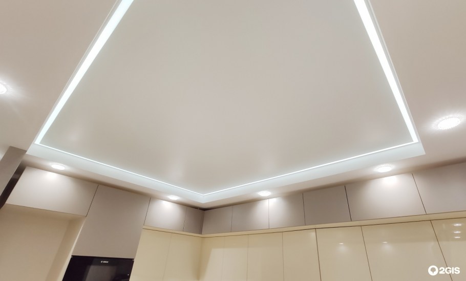 Натяжные потолки рабочие