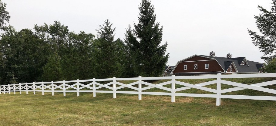 Забор фестиро в стиле ранчо