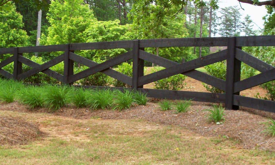 Забор крест накрест