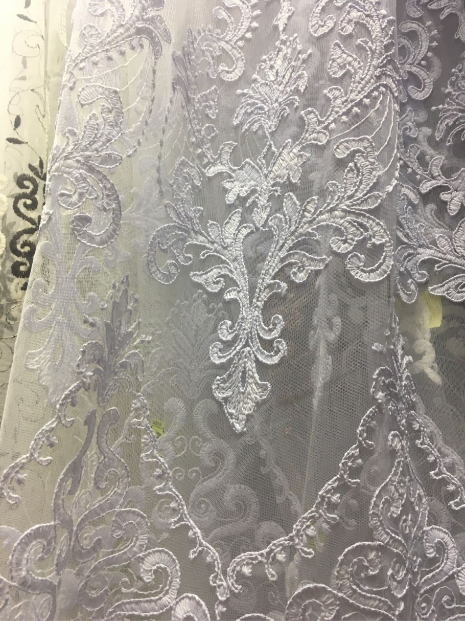 Тюль Снежная Королева 3д