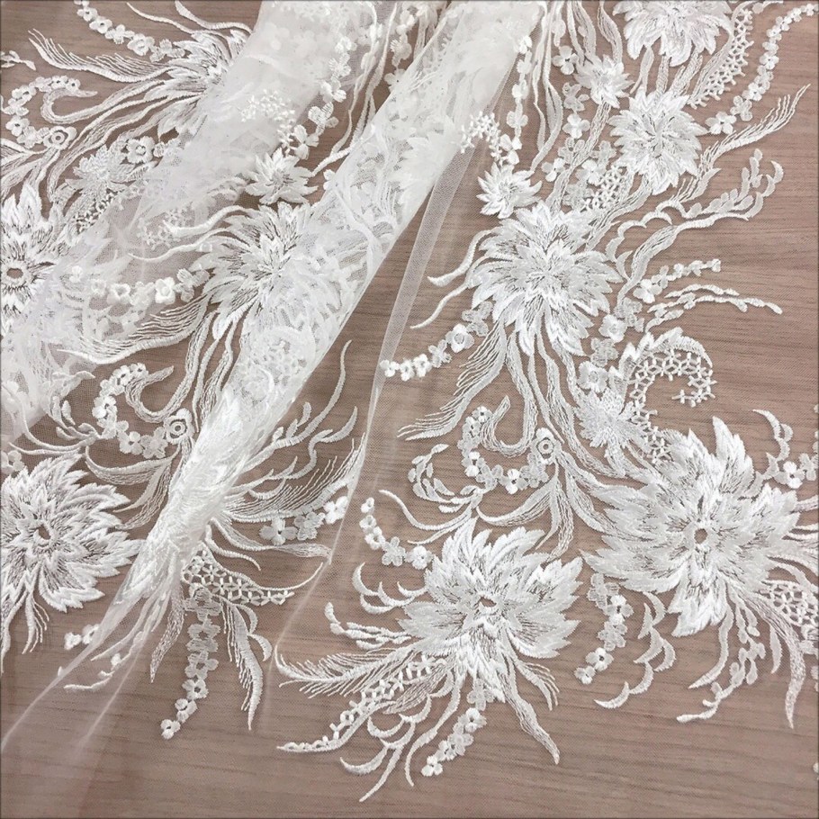 Тюль набивная