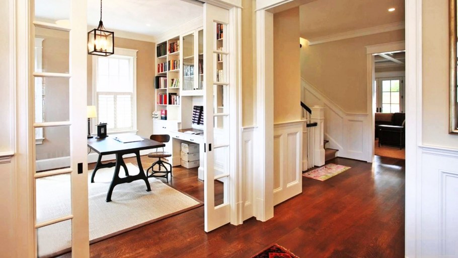 Дверная полуарка из гипсокартона