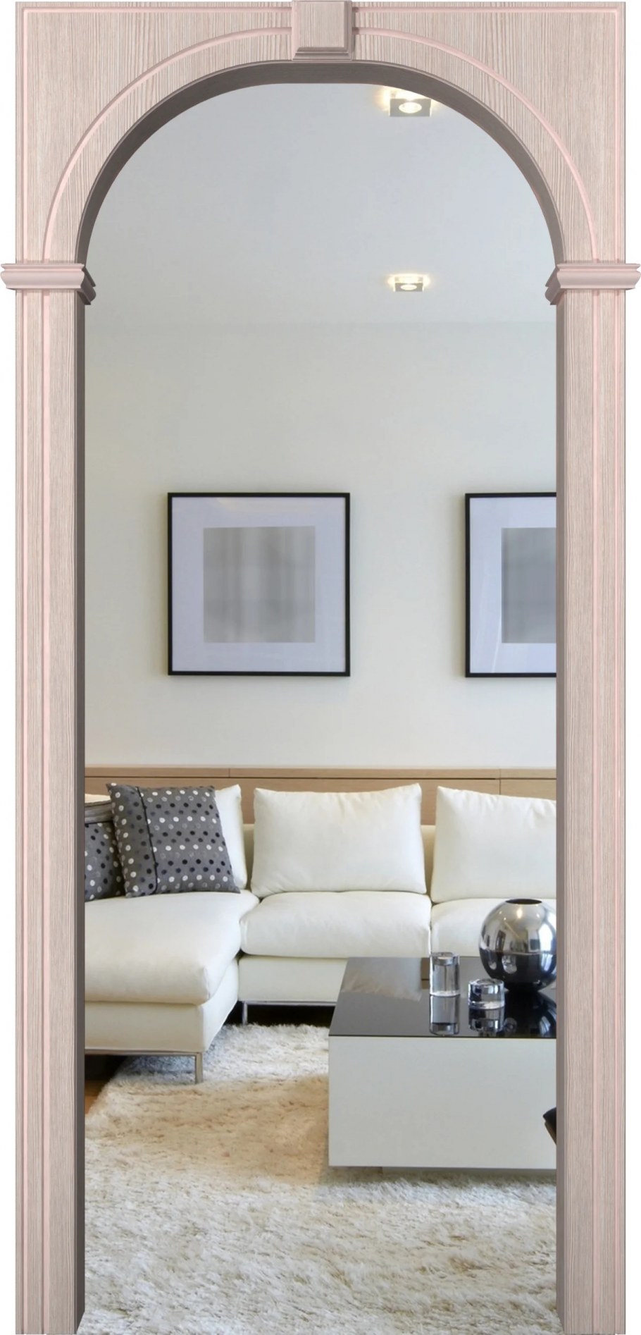 Арка в современном интерьере