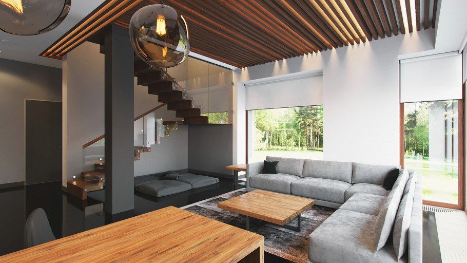 Дизайн 1го этажа