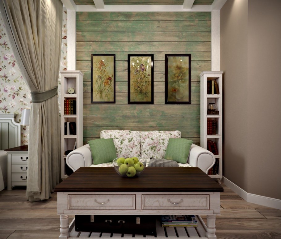 Белая спальня в стиле Прованс