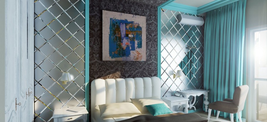 Vitrablok в интерьере стеклоблоки