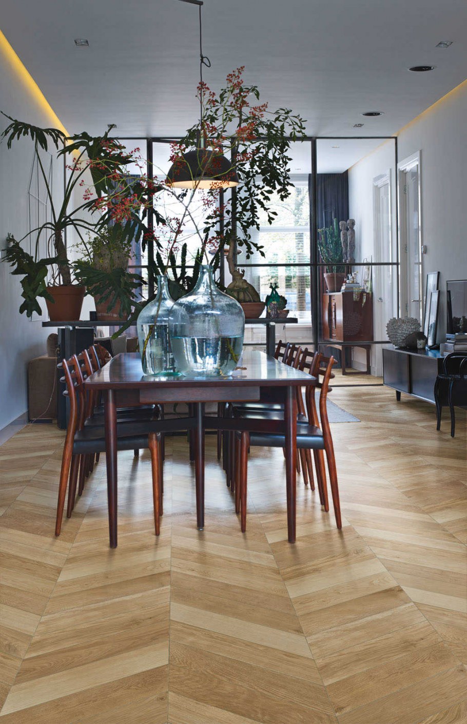 Керамогранит Treverksoul Brown Chevron 11х54