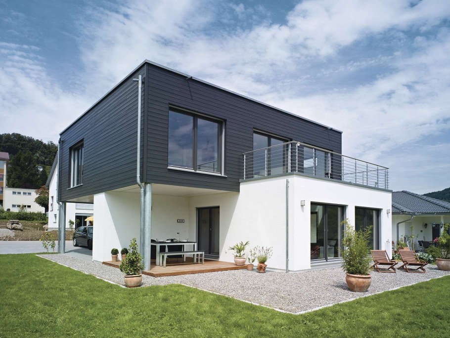 Баухауз архитектура загородный дом