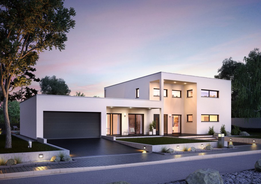 Баухауз стиль в архитектуре