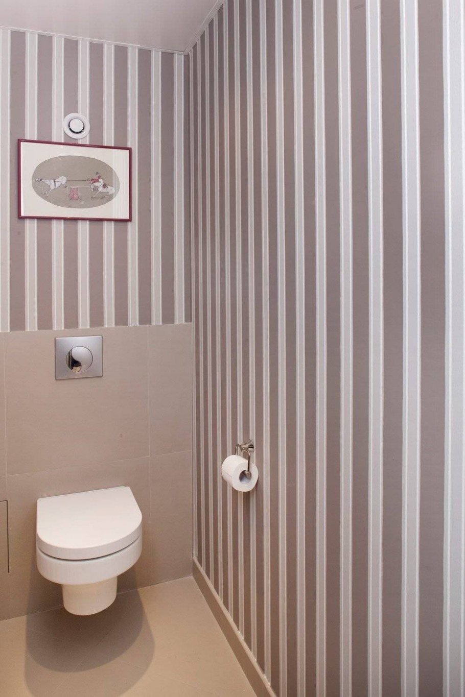 Санузел в полоску