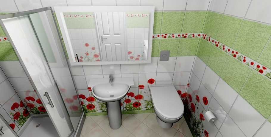 Отделка туалета пластиковыми панелями