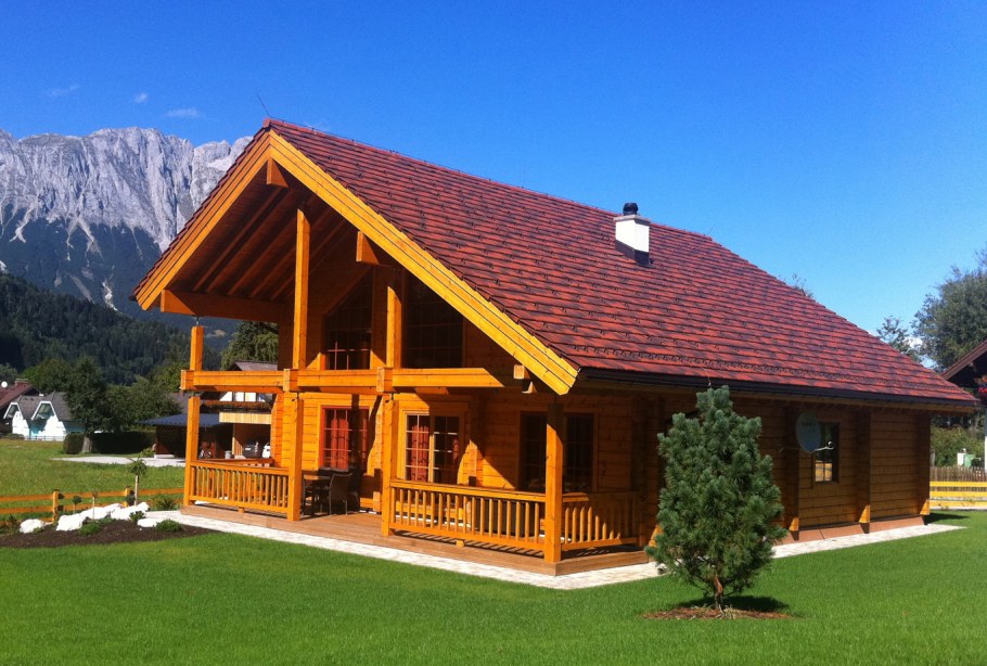 Коттедж в стиле Шале 100кв