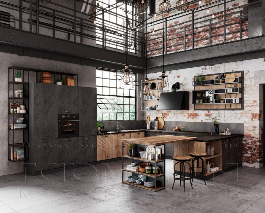 Кухня грейд лофт