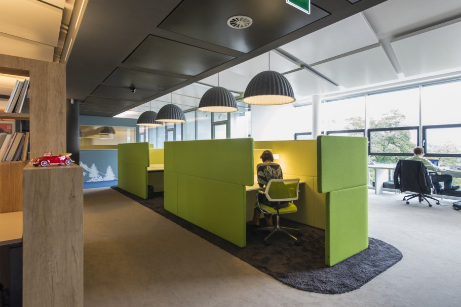 Интерьер офиса опен Спейс