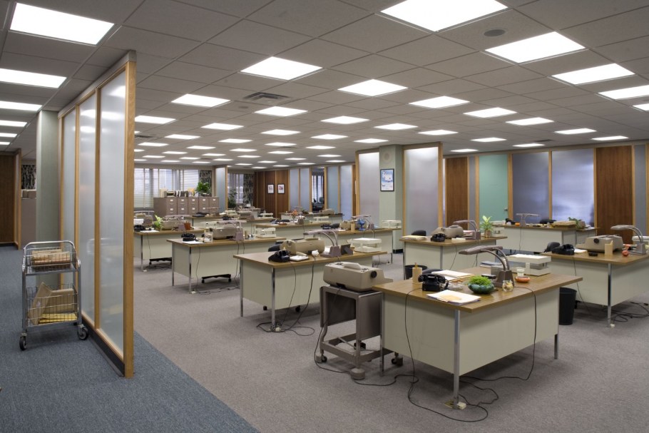 Освещение в офисе